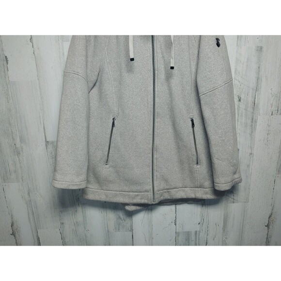 1 Madison Expedition Heritage Collection Jacket Women's Knit Full Zip Hooded  LG - Picture 2 of 10